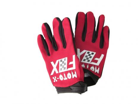 Перчатки FOX moto-x красные