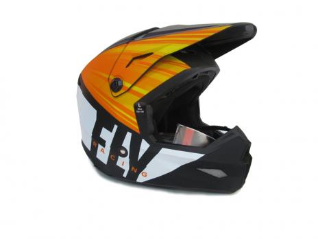 Шлем Fly racing orange