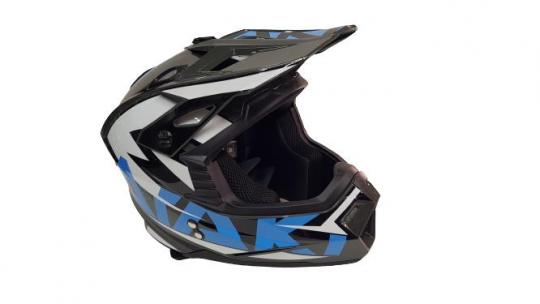 Шлем кроссовый Ataki 2021 синий