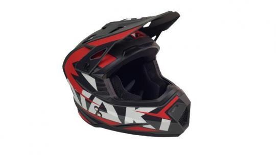 Шлем кроссовый Ataki 2021 красный